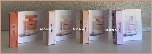 Narciso set 4 parfum samples proefjes testers monsters, Sieraden, Tassen en Uiterlijk, Uiterlijk | Parfum, Nieuw, Verzenden