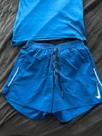 NIKE running hardloop sport tenue set maat M, Blauw, Ophalen of Verzenden, Zo goed als nieuw, Voetbal