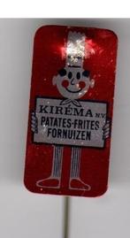 Speldje KIREMA NV PATAT FRITES FORNUIZEN KAMERIK (A8)LET OP:, Verzamelen, Verzenden, Gebruikt, Overige onderwerpen