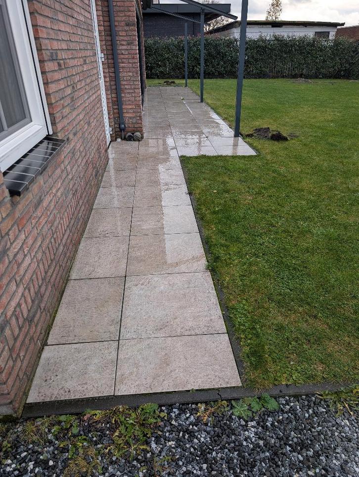Keramische tegels  60 x60x3 cm, Tuin en Terras, Tegels en Klinkers, Zo goed als nieuw, Terrastegels, Keramiek, 10 m² of meer, Ophalen