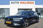Volvo V60 2.0 T5 R-Design Trekhaak wegklap | Memory stoel |, Auto's, Volvo, 15 km/l, 4 cilinders, Blauw, Leder en Stof