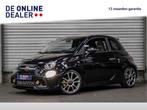 Fiat 500 1.4 Abarth 200PK Turismo |Beats|Carplay|Leder|, Auto's, Fiat, Euro 6, 4 cilinders, Zwart, Bedrijf