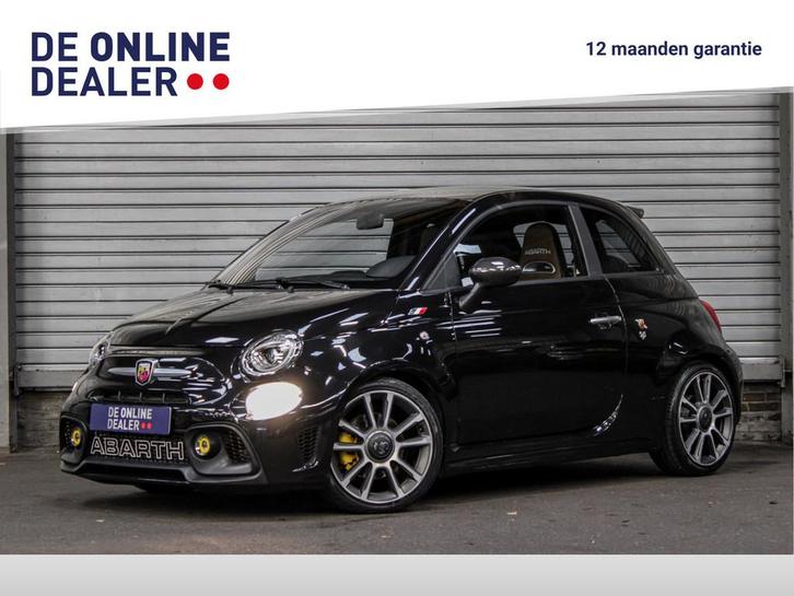 Fiat 500 1.4 Abarth 200PK Turismo |Beats|Carplay|Leder|, Auto's, Fiat, Bedrijf, Te koop, ABS, Airbags, Airconditioning, Alarm