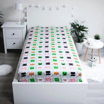 Minecraft Hoeslaken 90x200 cm beschikbaar voor biedingen