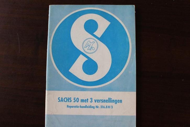 Sachs 50 met 3 versnellingen reparatie handleiding MA MLA, Fietsen en Brommers, Handleidingen en Instructieboekjes, Gebruikt, Ophalen of Verzenden