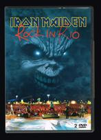 IRON MAIDEN 2-DISC DVD ROCK IN RIO - NIEUWSTAAT NIET GESEALE, Alle leeftijden, Ophalen of Verzenden, Muziek en Concerten