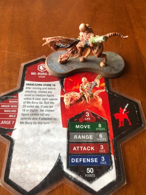 Utgar Heroes Heroscape, Hobby en Vrije tijd, Wargaming, Gebruikt, Overige soorten, Figuurtje(s), Geverfd, Ophalen of Verzenden