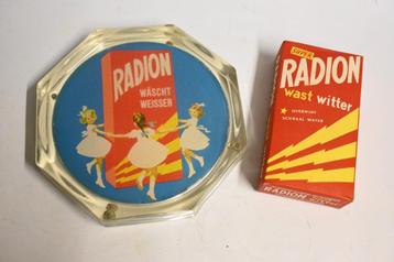 radion toonbankschaal wisselgeld schaal persglas pak zeep  beschikbaar voor biedingen