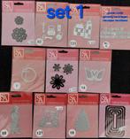 11 snij en embossing mallen in een set., Ophalen of Verzenden, Nieuw, Overige thema's, Pons of Mal