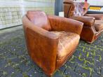 Vintage Aviator Fauteuil + BEZORGING GRATIS, Gebruikt, Ophalen of Verzenden, Onbekend, 75 tot 100 cm