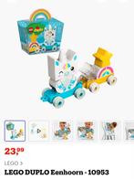 Duplo Eenhoorn 10953 Compleet, Kinderen en Baby's, Speelgoed | Duplo en Lego, Ophalen of Verzenden, Gebruikt, Complete set, Duplo