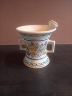 Apothekers vijzel met stamper van Gekleurd Delfts &Holland, Antiek en Kunst, Ophalen of Verzenden