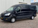Ford Transit 350 2.0 TDCI L3H2 Trend, Auto's, Bestelauto's, Stof, 4 cilinders, Zwart, 11 km/l