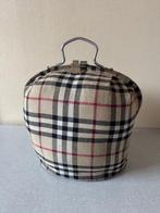 I.Z.G.S theemuts met knipsluiting - klem BURBERRY ruit, Ophalen of Verzenden, Gebruikt