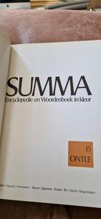 Summa encyclopedie 1 tot 21, Ophalen, Gelezen