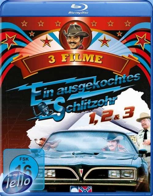 Blu-ray: Smokey and the Bandit Trilogy (1977/80/83) DE, Cd's en Dvd's, Blu-ray, Nieuw in verpakking, Avontuur, Ophalen of Verzenden