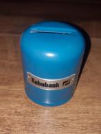 Rabobank Spaarpot Blauw - Vintage, Verzenden, Gebruikt, Kunststof, Object of Gebouw