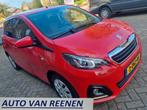 Peugeot 108 1.0 12V E-vti 51KW 5DR 2015 Rood, Auto's, Voorwielaandrijving, 4 stoelen, Origineel Nederlands, Bedrijf