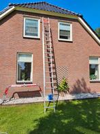 Ladder aluminium, Doe-het-zelf en Verbouw, Ophalen, Gebruikt, 4 meter of meer