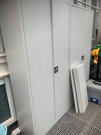 Snm Twee ijzer kasten voor werkkamer of kantoor, Huis en Inrichting, Ophalen, Met plank(en), Strak, Gebruikt