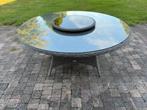 Tierra Ronde Tuintafel met Draaiplateau – 170 cm, Tuin en Terras, Tuintafels, Ophalen, Zo goed als nieuw, Rond, Wicker
