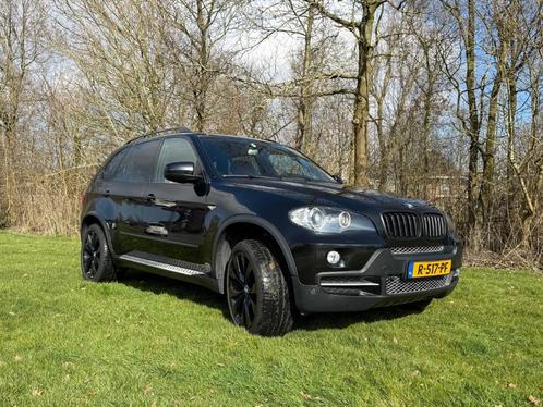 BMW X5 4.8 I AUT 2007 Zwart YOUNGTIMER, Auto's, BMW, Particulier, X5, Benzine, SUV of Terreinwagen, Automaat, Geïmporteerd, Zwart