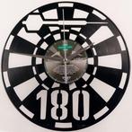 Darts darten 180 klok gemaakt van vinyl wandklok decoratie, Info@deconoord.nl, Wandklok, Digitaal, Deco Noord