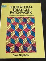 Equilateral Triangle Patchwork Complete Instructions for 11, Ophalen of Verzenden, Zo goed als nieuw, Borduren en Naaien