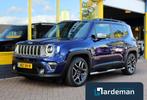 Jeep Renegade 1.3T Automaat Carplay LED, Auto's, Jeep, Gebruikt, 4 cilinders, Blauw, 151 pk