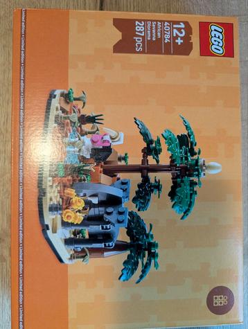 Nieuwe LEGO 40784 African Savanna Diorama beschikbaar voor biedingen