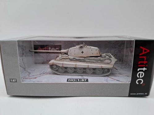 Artitec Tiger II Henschel (King Tiger) 38717 WY, Hobby en Vrije tijd, Modelbouw | Auto's en Voertuigen, Nieuw, Tank, 1:50 of kleiner