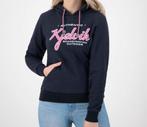 Donkerblauwe Hoody - Maat 38 (valt als 36), Ophalen of Verzenden, Zo goed als nieuw, Maat 38/40 (M), Blauw