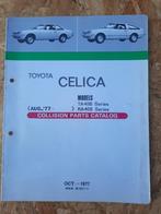 Toyota Celica TA40B + RA40B  onderdelen catalogus 1977-81, Ophalen of Verzenden
