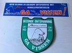 2 stickers Ga Vissen Albatros, Verzenden, Zo goed als nieuw, Merk