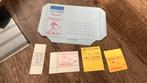 #144 Speciale zegels en telegram Croydon-Gatwick, Ophalen of Verzenden
