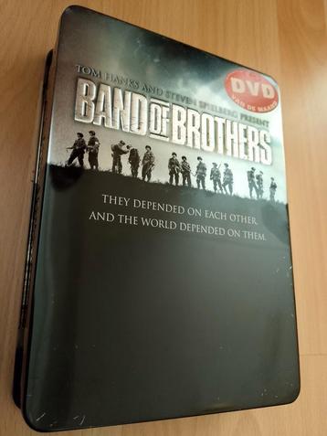 BAND of Brothers W.O.II serie - Steelbook Tinbox beschikbaar voor biedingen