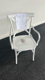 Stoel aluminum/wit voor keuken/slaapkamer/serre, Huis en Inrichting, Stoelen, Ophalen, Zo goed als nieuw, Wit, Vijf, Zes of meer stoelen