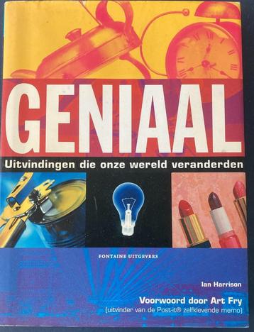 Boek: GENIAAL - Uitvindingen die onze wereld veranderen. beschikbaar voor biedingen