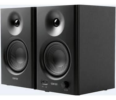Edifier MR4 Studio Monitors - Zwart, Audio, Tv en Foto, Luidsprekers, Zo goed als nieuw, Front, Rear of Stereo speakers, Minder dan 60 watt