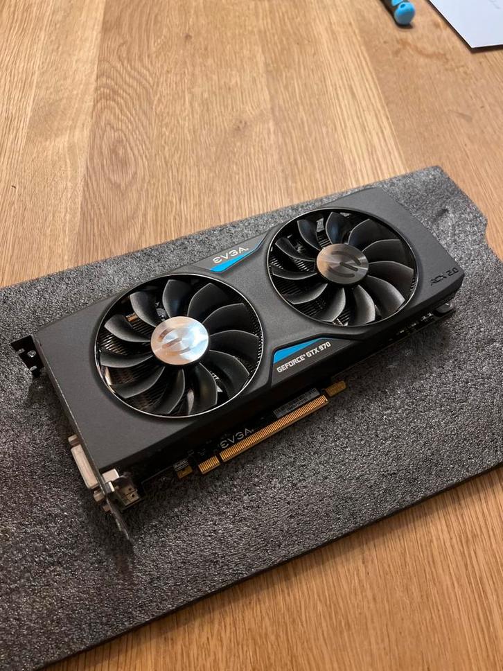 EVGA GTX 970 Grafische Kaart, Computers en Software, Videokaarten, Gebruikt, Nvidia, PCI-Express 3.0, GDDR5, HDMI, Ophalen