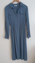 Msch Copenhagen blauwe jurk met smok taille, maat M, Kleding | Dames, Jurken, Msch Copenhagen, Zo goed als nieuw, Stichting Angel's Choice