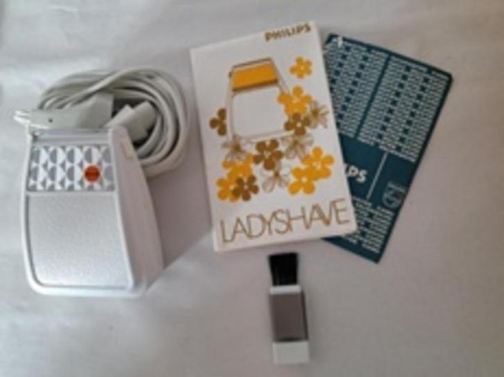 Ladyshave Philips HP2102 compl. jaren 60-vintage ongebruikt, Witgoed en Apparatuur, Persoonlijke-verzorgingsapparatuur, Zo goed als nieuw
