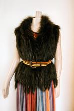 Elegante Bontgilet maat 36/38 – 100% Echt Konijnenbont, Kleding | Dames, Ophalen of Verzenden, Zo goed als nieuw, Maat 36 (S)