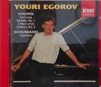 Youri Egorov - Chopin & Schumann (EMI Classics), Ophalen of Verzenden, Romantiek, Zo goed als nieuw, Kamermuziek