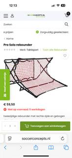 Soccer concept pro solo rebounder, Ophalen, Nieuw, Overige typen