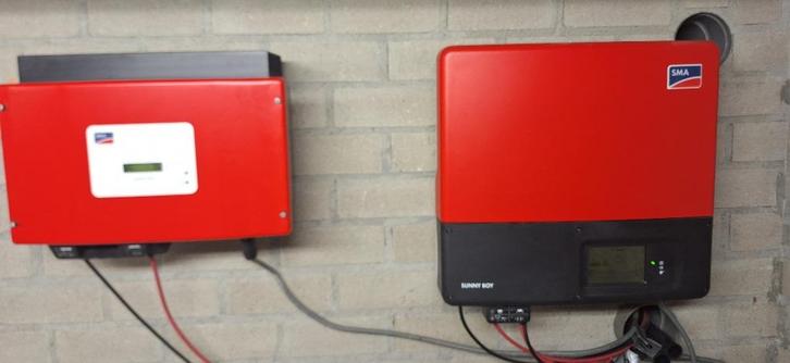SMA Omvormers SB 4000TL en SB 1200 (werkend te zien), Doe-het-zelf en Verbouw, Elektra en Kabels, Gebruikt, Overige typen, Ophalen