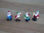 Setje van 4 kleine tuinkaboutertjes van ongeveer 2 cm hoog., Ophalen of Verzenden, Nieuw, Gebruiksvoorwerp