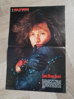 90s Poster van Jon Bon Jovi !!, Ophalen of Verzenden, Zo goed als nieuw