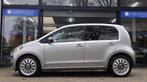Volkswagen Up! 1.0 high up! 75PK|Pano|Airco|Stoelverwarming, Auto's, Voorwielaandrijving, Stof, Gebruikt, 4 stoelen