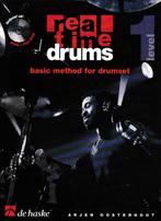 Real Time Drums deel 1 met CD zgan, Verzenden, Drums of Percussie, Les of Cursus, Zo goed als nieuw